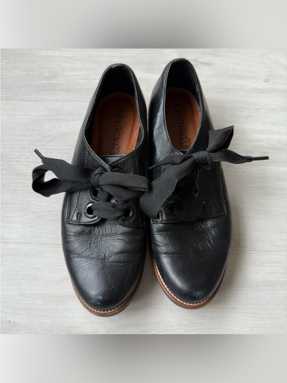 Lasocki Leather Recital Shoes
